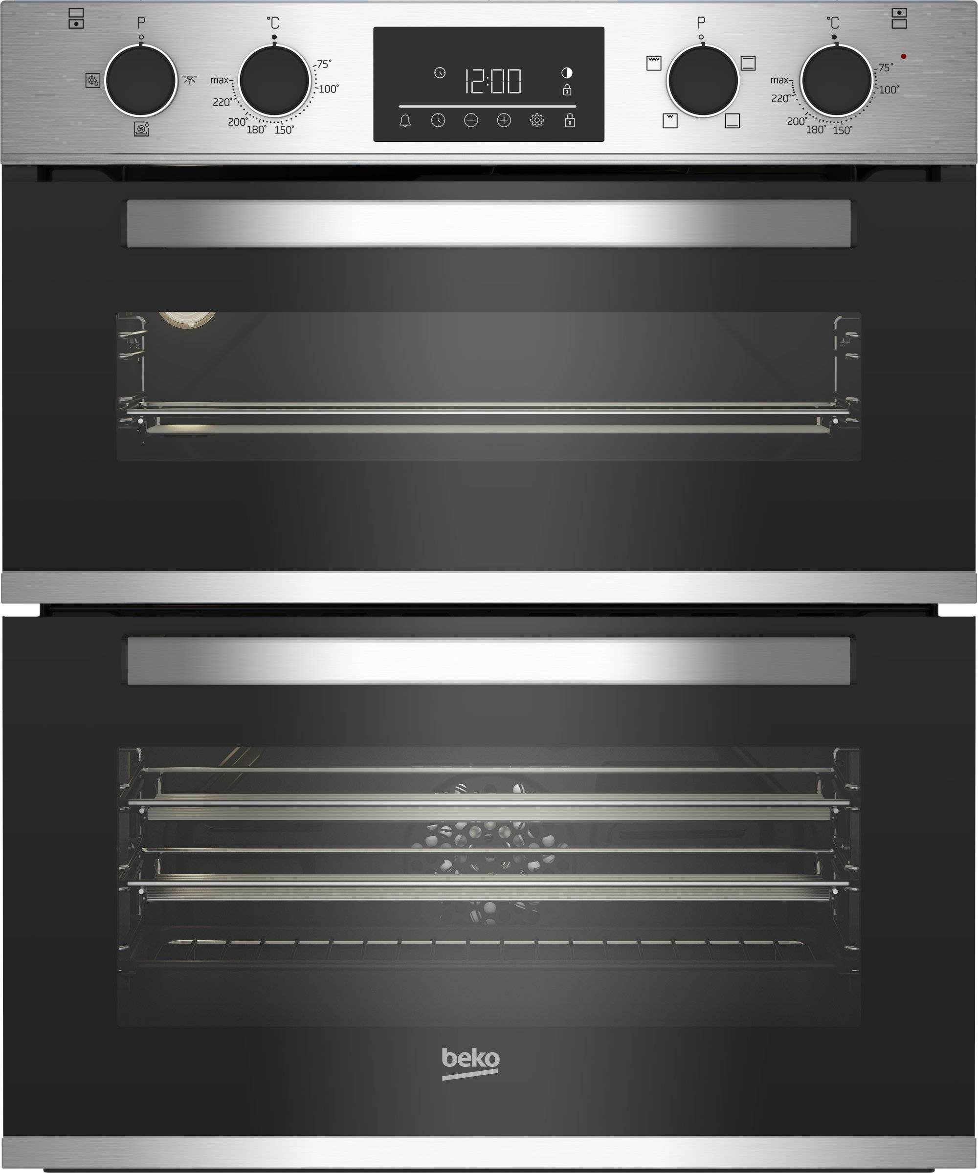 Built in double fan oven sales